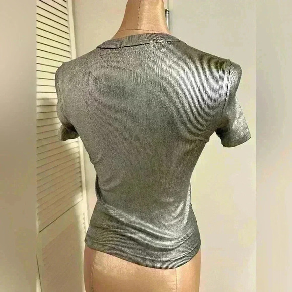 Metallic zara top - Picture 3 of 8